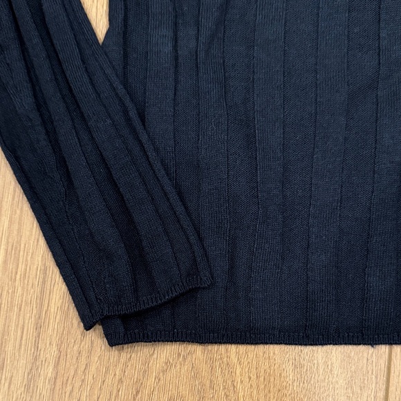 Mango Ribbed Zip-Neck Sweater - Picture 3 of 5